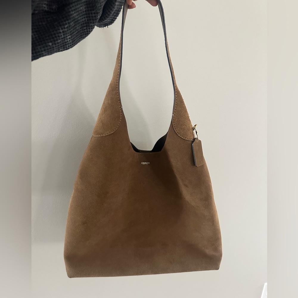 Coach Brooklyn Shoulder Bag 39 Suede